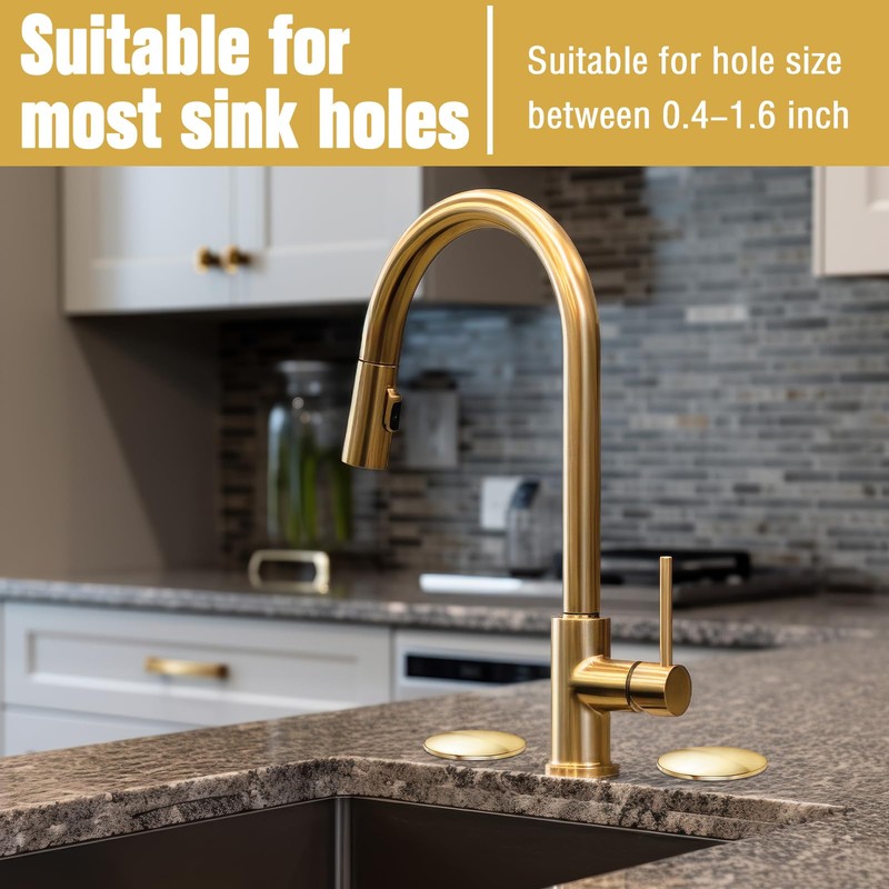 2 Inch Kitchen Sink Hole Cover Faucet Hole Cover Stainless