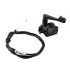 Jadeshay Thumb Throttle Cable Accelerator, Aluminum Thumb Accelerator Controller Throttle