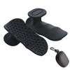 Gym Hand Grips，Ergonomic Rubber Hand Protector Gloves for Weight Lifting，Anti-Slip