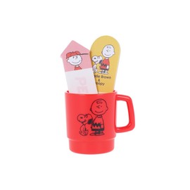 Sunstar Stationery Snoopy Sticky Notes, Case Included, Peanuts 75th Anniversary, Charlie Brown S2845644