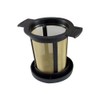 IBILI Permanent Tea and Coffee Filter, Stainless Steel Silver/Black, 10