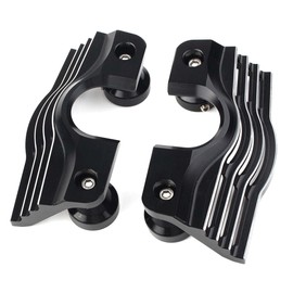 Cyreedom Motorcycle Ignition Plug Spark Plug Head Bolt Covers for Harley Touring Electra Glides Road Glides Road Kings 1999-2016,Street Glides & Trikes 2009-2016 (Black)