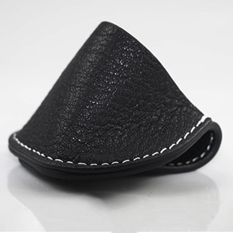 Aswalling Billiards Chalk Holder Pocket Leather Chalk Holder with Clip