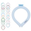 [liber] cicibella Ice School Ring, Ice Neck, Cool Band, Cool