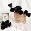 jabeick Glitter Roses Bouquet, Shiny Artificial Flowers with Stems DIY