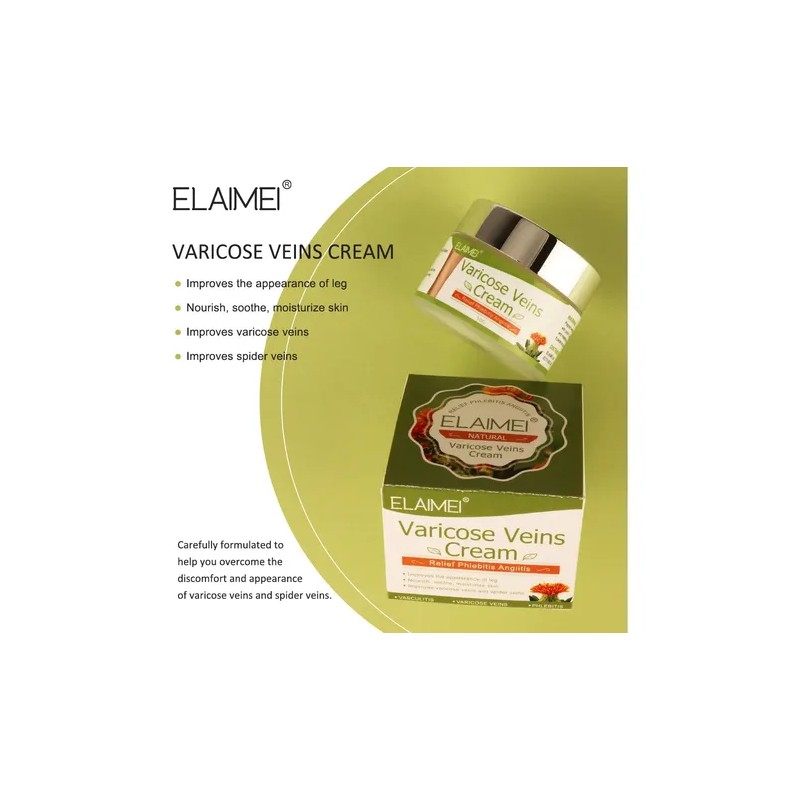 Crema Varices Mejor Apariencia De Tus Piernas Alivia Dolor