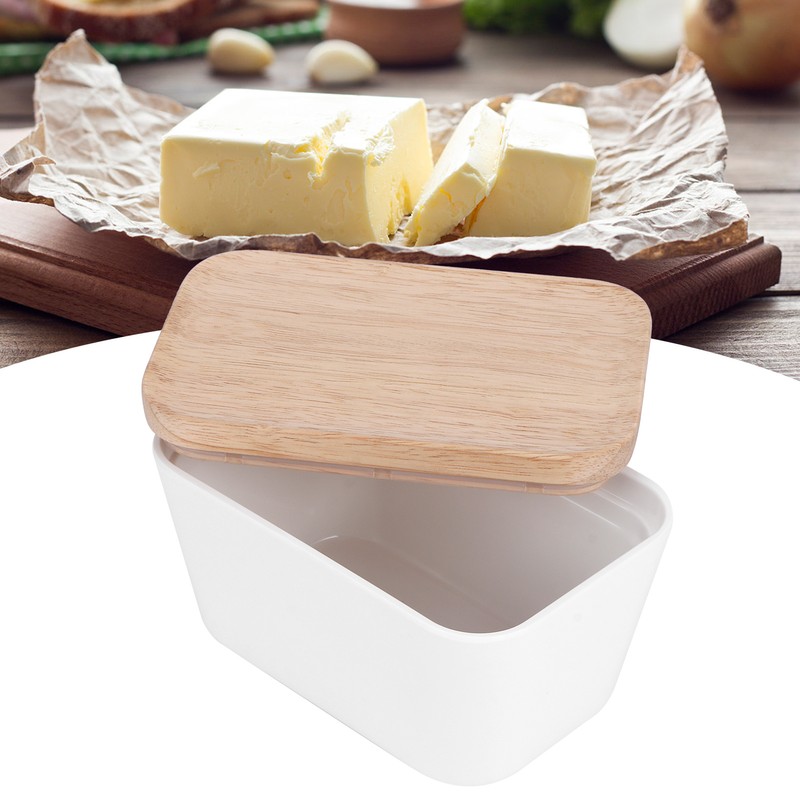 Multifunctional Butter Dish Box Container with Butter Spreader Knife Kitchen