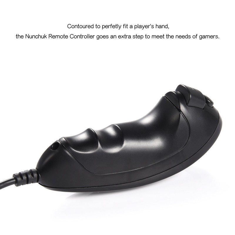 miadore Wii Nunchuck Controller, 2 Packs Replacement Nunchuk Controller for