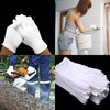 24 PCS (12 Pair) White Cotton Gloves -Suitable for Dry