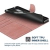 Shantime Leather Wallet Case Compatible with AGM Glory Pro 5G,