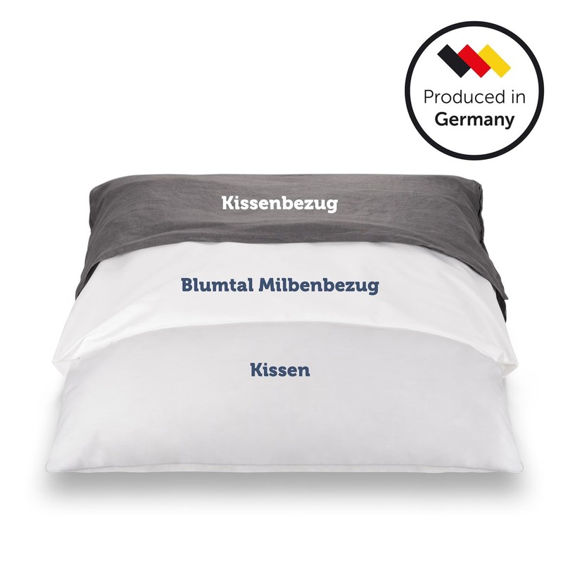 Blumtal Dust Mite Pillowcase, Allergy Sufferers Duvet Cover Set, Dust