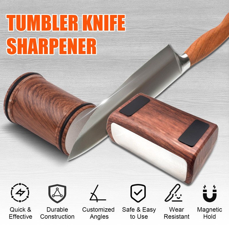 Rolling Knife Sharpener Detachable Knife Sharpening Made Easy Rolling Knife