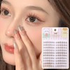 10 Rows/Box Sunflower Eyelashes Brown Black Cartoon False Eyelashes Natural