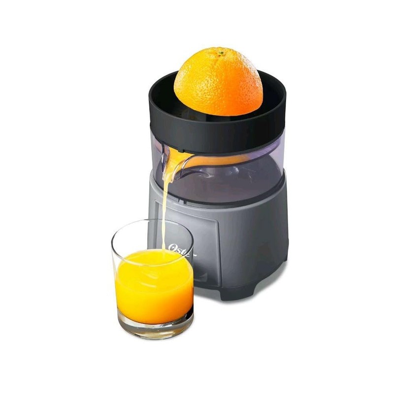 Oster Electric Citrus Juicer, High-Performance Silver 75 Watt Motor Electric