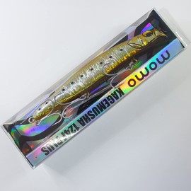 momo Lure, Sea Bass, Kagemusha, Kagemusha, 124F, Plus, 0.8 oz (22 g), BKK High-Grade Hook, Floating (Shadow Sardine)