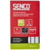 SENCO H06BAAPR 3/8" 20 Gauge 7/16" Crown Tacking Staples, Galvanized