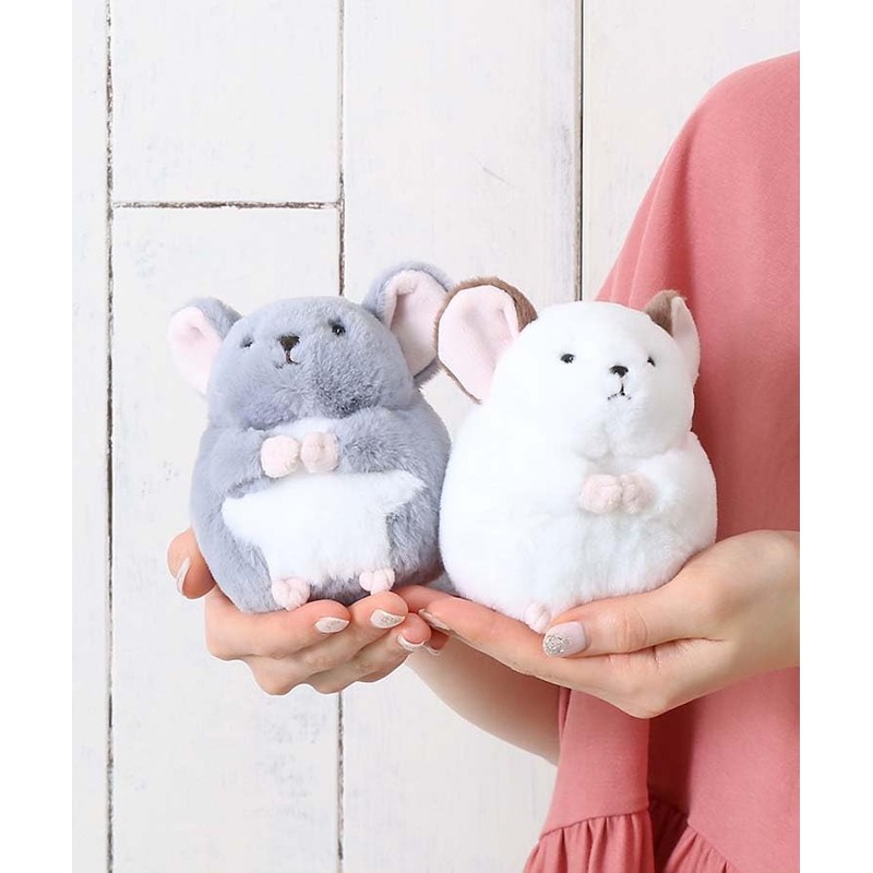 Bleu Bleuet Chinchilla Plush Toy (Light Brown)