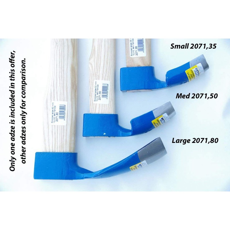 Muller Large 3 Inch Gutter Adze Made in Austria 2071,80