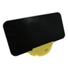 Funny Round Phone Stand,Cute Phone Stand for Desk,Resin Yellow Cheese