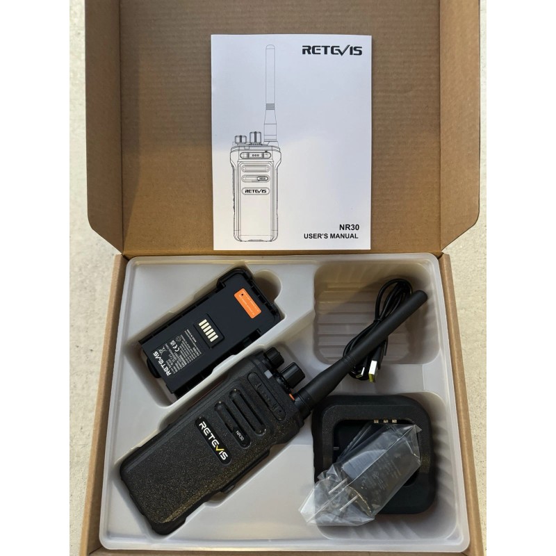 Retevis NR30S Long Range Noise Reduction GMRS IP67 Two Way