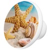 Starfish On Beach #3 Ceramic Cabinet Drawer Knob