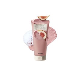 WHIPPED Limpiador facial en crema de higo + manteca de karité, para piel seca, limpiador hidratante, niacinamida, ácido hialurónico, ceramida, cuidado