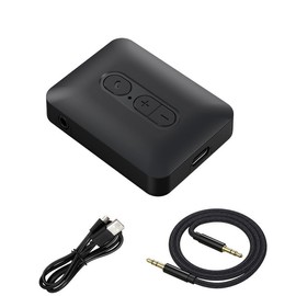 Szyafei Bluetooth 5.3 Car Adapter AUX Receiver，Suitable for car/Smartphone/Tablet/Bluetooth Speaker/Hands-Free Calling