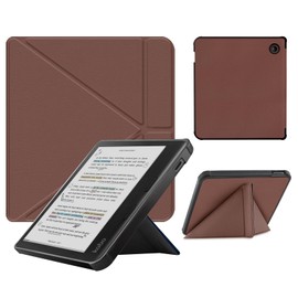 Case Compatible with Kobo Libra Colour(2024) and Kobo Libra 2(2021) e-Reader, Includes a Screen Protector - Premium PU Leather Cover with Auto Sleep/Wake