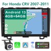 JOYINCAR For Honda CRV 2007-2011 Android 13 Apple Carplay Car