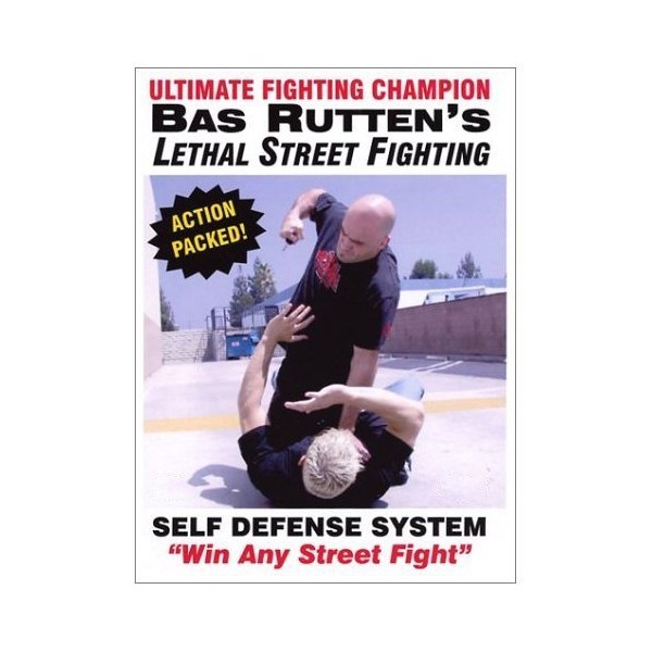 BAS RUTTEN Lethal Street Fighting SELF Defense DVD Video!
