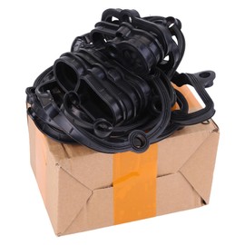 Slakerbe Left and Right Valve Cover Rocker Gasket Set Compatible for LandRover LR4/ Discovery 4 5.0L V8, for Range Rover 5.0L V8 2010-2016,for Range Sport 5.0L V8 2010-2016 LR010789,LR010882,ROV0087