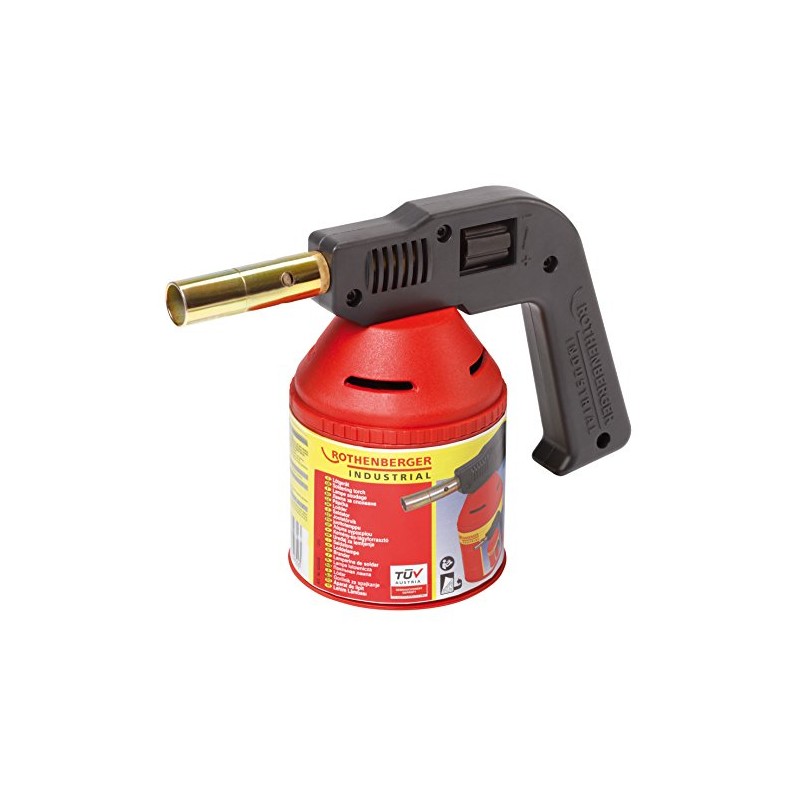 Rothenberger Industrial RoFlame Premium, Lötlampe, Arbeitstemperatur 650 Grad Celsius, 35930