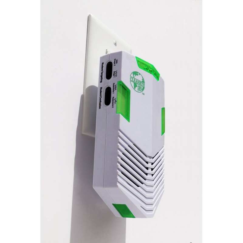 CLEANRTH CR008 Advanced Ultrasonic Rodent Repelling System - Powerful Indoor