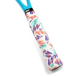 Get A Grip - Custom Tennis Racket Grip Tape - Anti-Slip/Quick-Drying Tennis Overgrips - Precut Badminton Racket Grip with Finishing Tape (Baseline, 1 Grip)