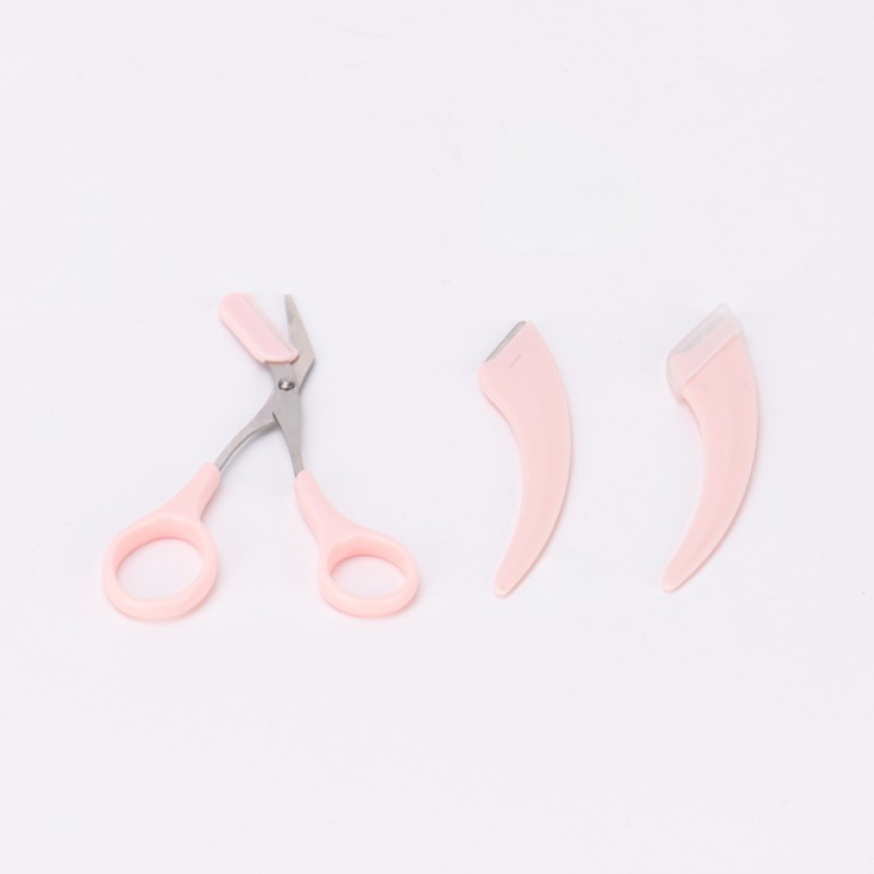 Cellretem Partners Eyebrow Thinning Half-Moon Eyebrow Thinning Scissors Eyebrow Grooming