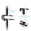 Shower Bracket 18mm ABS Chrome Hand Shower Holder Universal Replacement