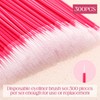 Honeydak 300 Pcs Disposable Eyeshadow Brushes Eyeliner Applicator Tool Eyeshadow