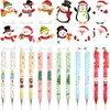 ZABARE 12 x Christmas Gel Pens, 12 x Sticky Notes