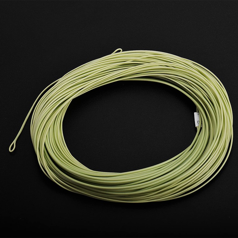 SF Weight Forward Fly Fishing Line Floating Welded Bow #Moss