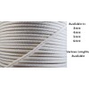 celloexpress Cotton Piping Cord - Natural - Netted, Pre-Shrunk -