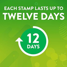 Scrubbing Bubbles Scrubbing Bubbles Fresh Gel Toilet Bowl Cleaning Stamps, Helps Keep Toilet Clean and Helps Prevent Limescale & Rings, Berry Burst Scent, 6 Stamps