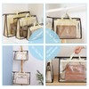 CINPIUK 8 Pack Handbag Dust Bags Clear Purse Storage Organizer