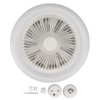 9.8in LED Ceiling Fan Light Quiet 3 Gears Ceiling Fan