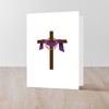 CafePress Season Of Lent Cross Greeting Cards Greeting Card (20-pack),