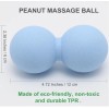 SIMPLECOOL Peanut Shape Massage Ball – Myofascial Release Roller for