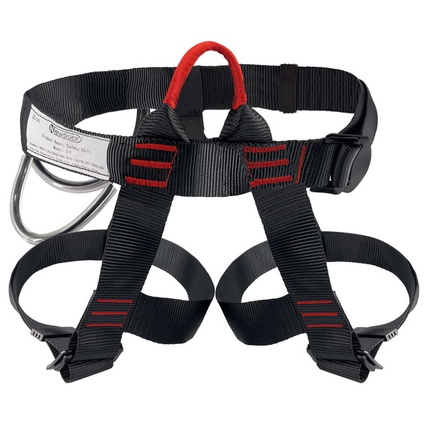 NewDoar Adjustable Thickness Climbing Harness,CE Certification Wider Half Body Harness