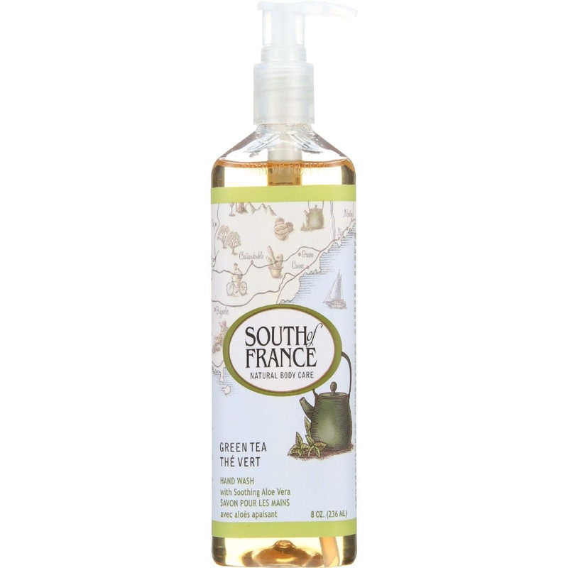 SOUTH OF FRANCE Green Tea Hand Wash, 8 Ounce