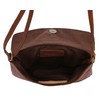 Gusti Karisma Women's Leather Shoulder Bag Vintage Brown Leather, black