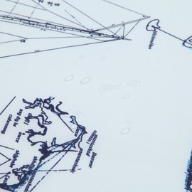 BESTRIPES Aviation Waterproof Fabric Shower Curtain,Blue Printed Shower Curtain for Bathroom,Polyester Bathroom Curtains,62" W x 72" H