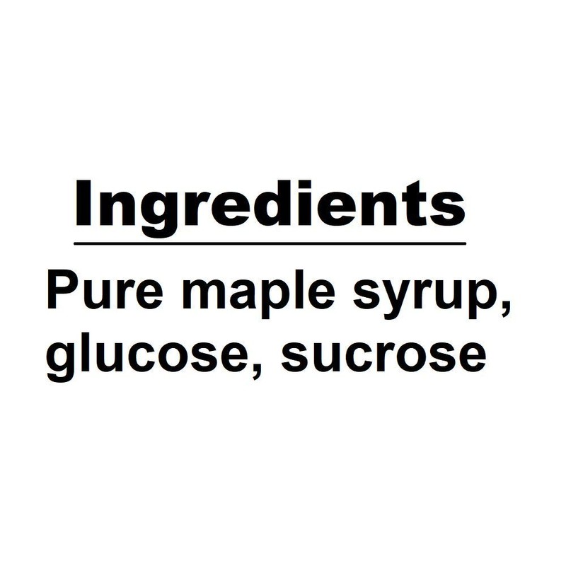 Maple Hard Candies - 3 Lb. Box